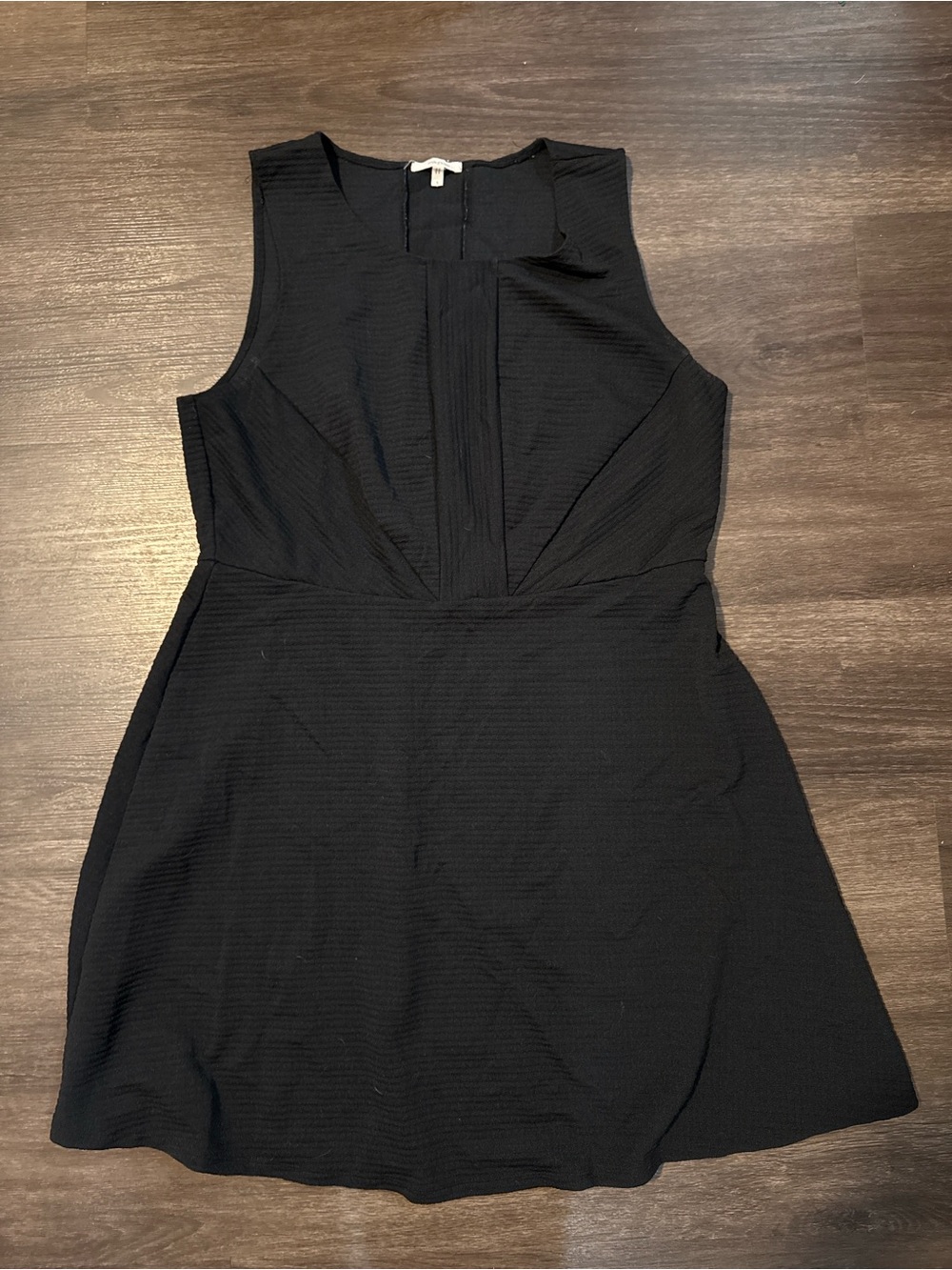 Maurices Black Sleeveless A-Line Mini Dress